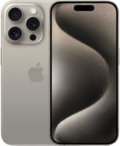 Apple iPhone 15 Pro Max 512GB Natural Titanium, Unlocked A - CeX 